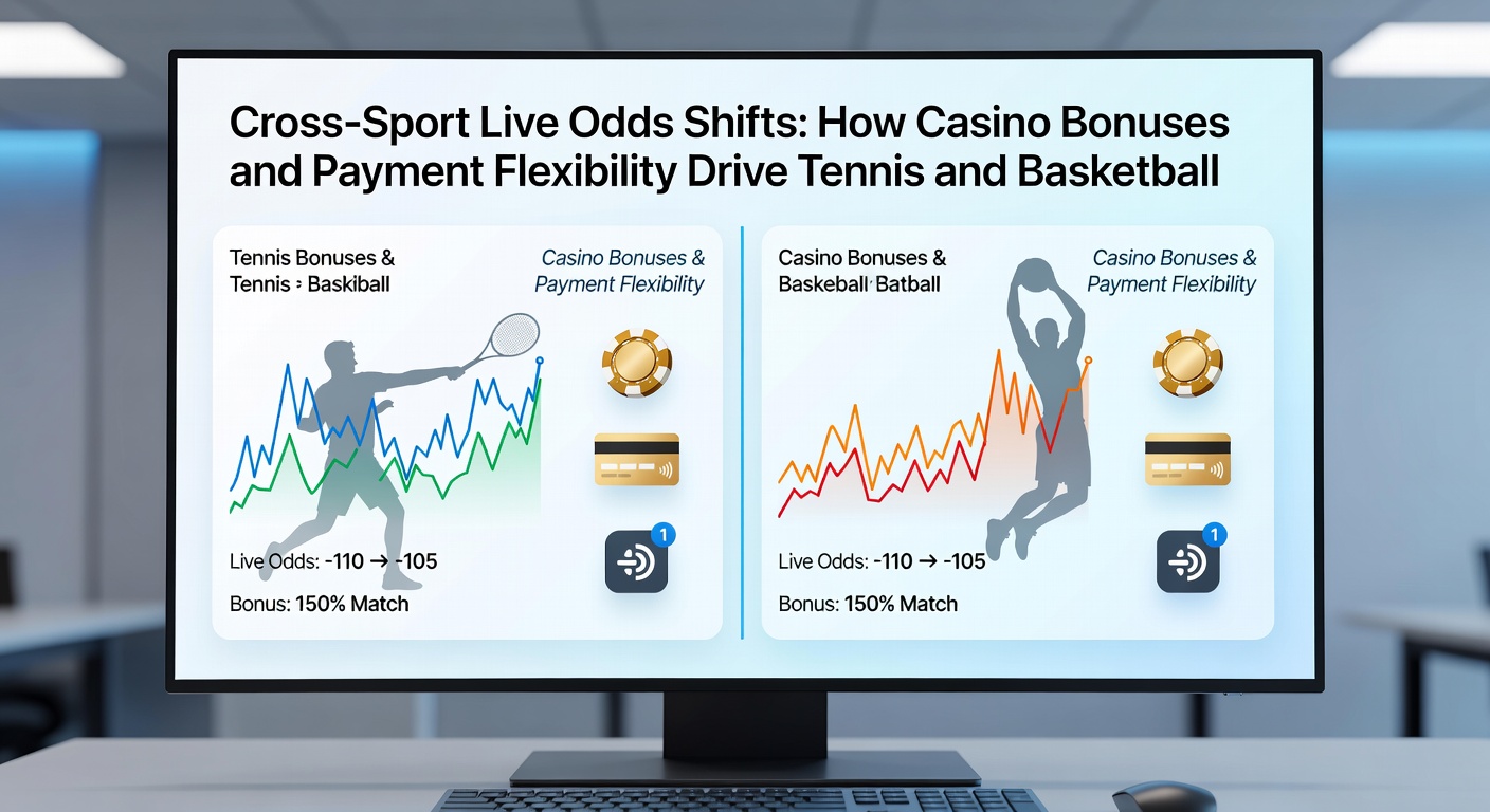 Zahlungsflüsse und Quotenbewegungen bei Basketball- und Tennis-Live-Wetten