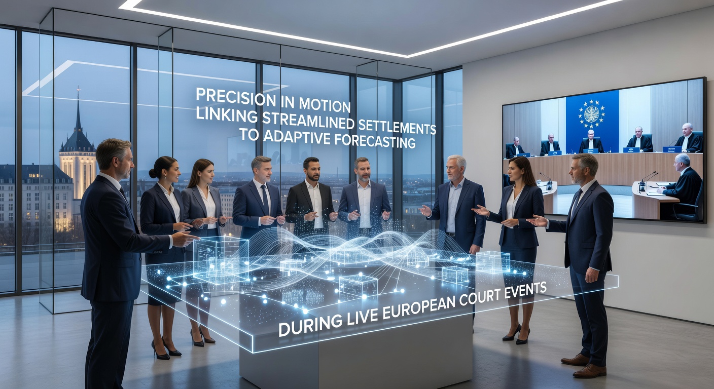 Darstellung von Präzision in Echtzeit-Prognosen und effizienten Abwicklungen bei Live-Gerichtsereignissen in Europa