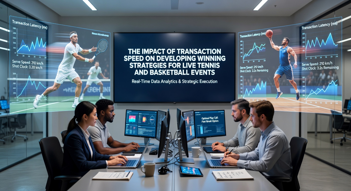 Transaktionsgeschwindigkeit bei Live-Wetten in Tennis und Basketball